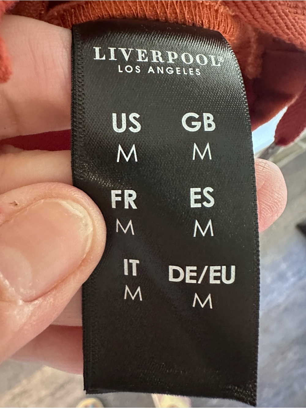 Liverpool Rust Orange Clinch Jacket - Picture 5 of 7
